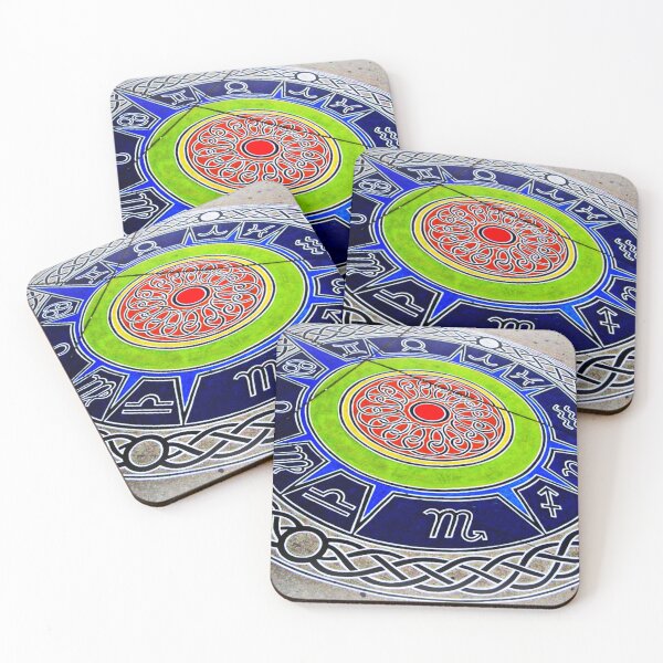 Item preview, Zodiac Compass ~ sidewalkart by VicTOr Fraser designed and sold by angel1.