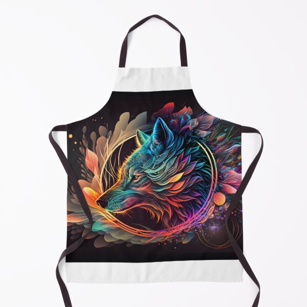 Item preview, An Abstract Psychedelic Wolf  designed and sold by PeteRascal.