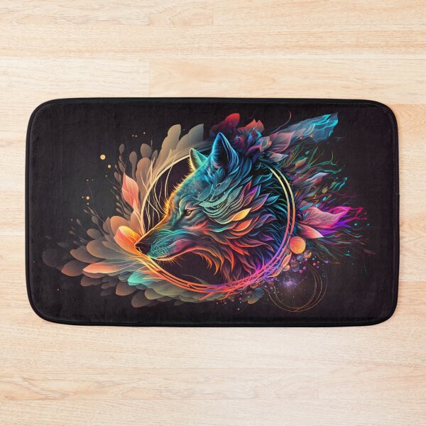 Item preview, An Abstract Psychedelic Wolf  designed and sold by PeteRascal.