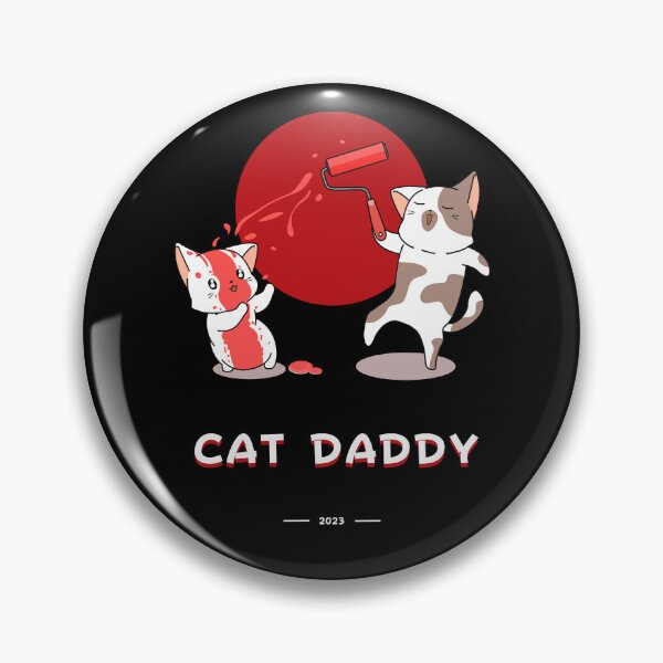 Item preview, Cat Daddy Black Cat Vintage Eighties Style Cat Retro designed and sold by Marting0.