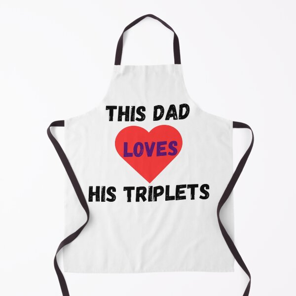 Item preview, This Dad Loves His Triplets designed and sold by Delnet ⭐⭐⭐⭐⭐.