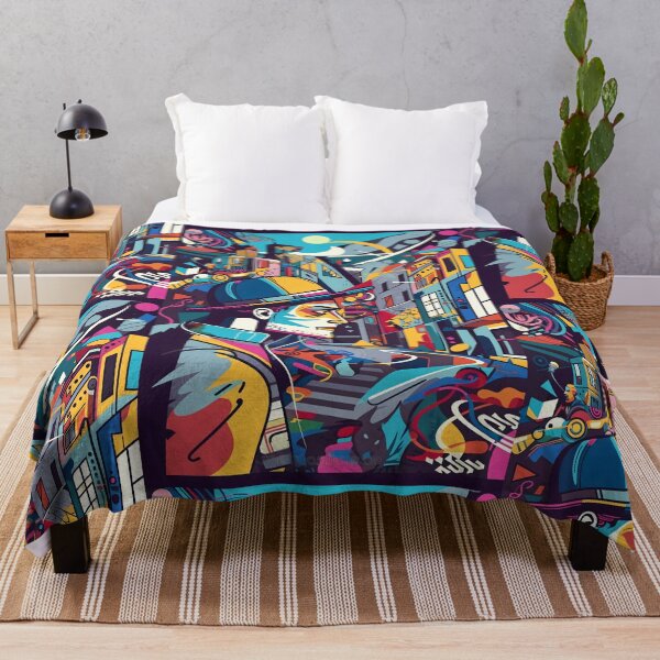Item preview, Pop Art Boom Graffiti City Street Designs. designed and sold by The-Dark-Art.