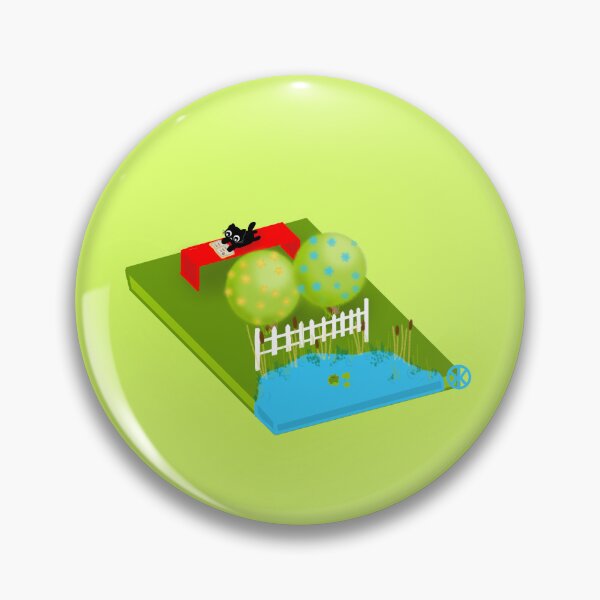 Item preview, Blockworld Cat Pond designed and sold by Peticute.