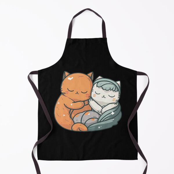 Item preview, Cozy Kittens Heartwarming Image of Two Uwu Cats in Bed designed and sold by DHNY.