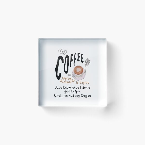 Artikelvorschau, Kaffee rückwärts buchstabiert ist Eeffoc entworfen und verkauft von AmberSiraj.