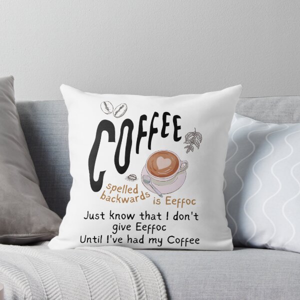 Item preview, Coffee Spelled Backwards Is Eeffoc designed and sold by AmberSiraj.