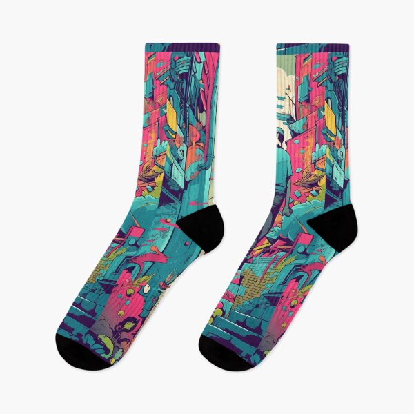 Item preview, Pop Art Boom Graffiti City Street Designs. designed and sold by The-Dark-Art.