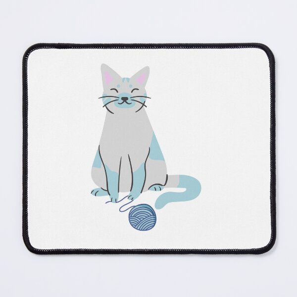 Item preview, cat playing with a ball of string designed and sold by Samik-Bemik.
