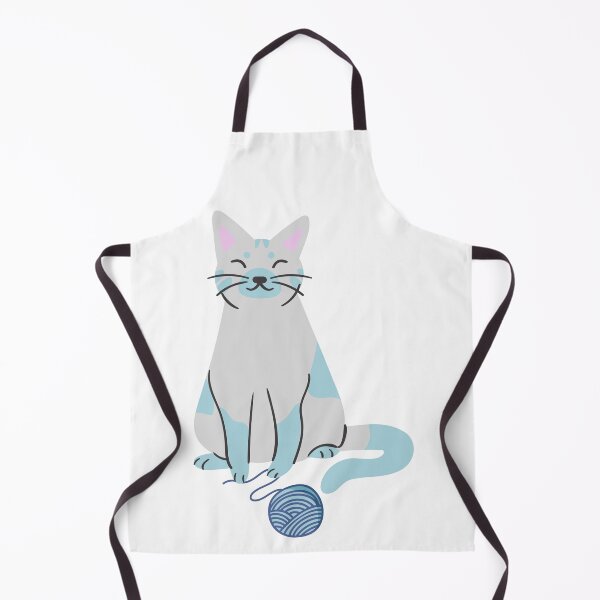 Item preview, cat playing with a ball of string designed and sold by Samik-Bemik.