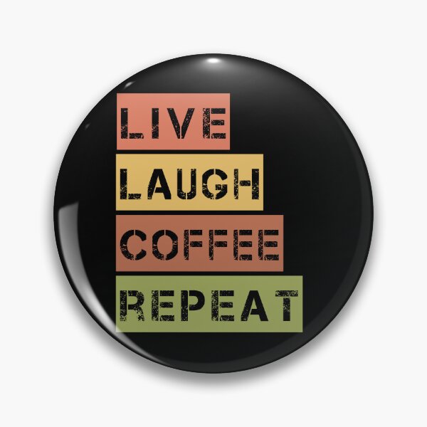 Artikelvorschau, Live-Lach-Kaffee-Wiederholung entworfen und verkauft von Mimielitas-Shop.