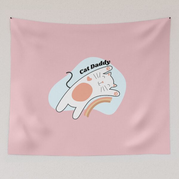 Item preview, Cat Daddy Black Cat Vintage Eighties Style Cat Retro designed and sold by Marting0.