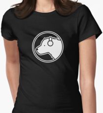 Polar Bear DJ Women's Fitted T-Shirt