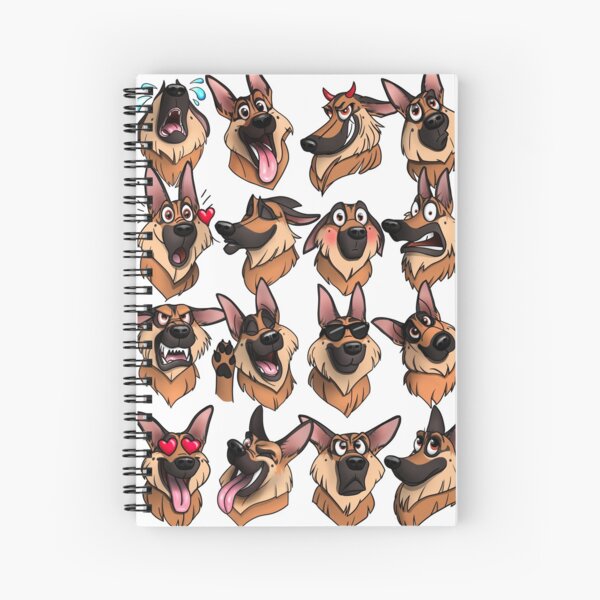 Item preview, The Many Faces of GSD's emojis designed and sold by polygrafix.