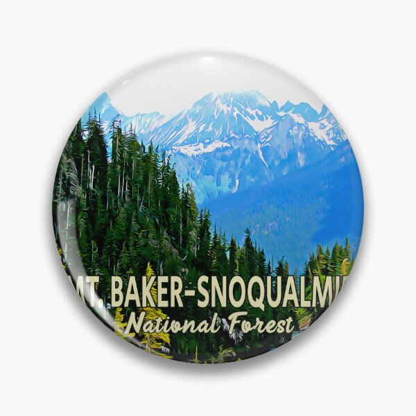 Item preview, mt.baker-snoqualmie National Forest Souvenir designed and sold by Wild-Outside.