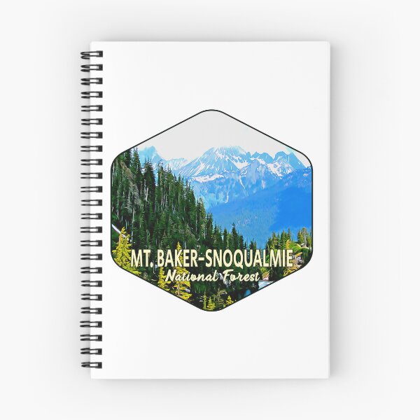 Item preview, mt.baker-snoqualmie National Forest Souvenir designed and sold by Wild-Outside.