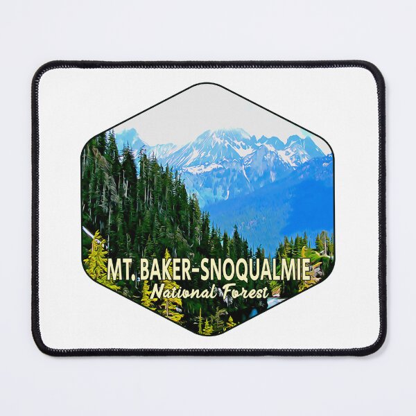 Item preview, mt.baker-snoqualmie National Forest Souvenir designed and sold by Wild-Outside.