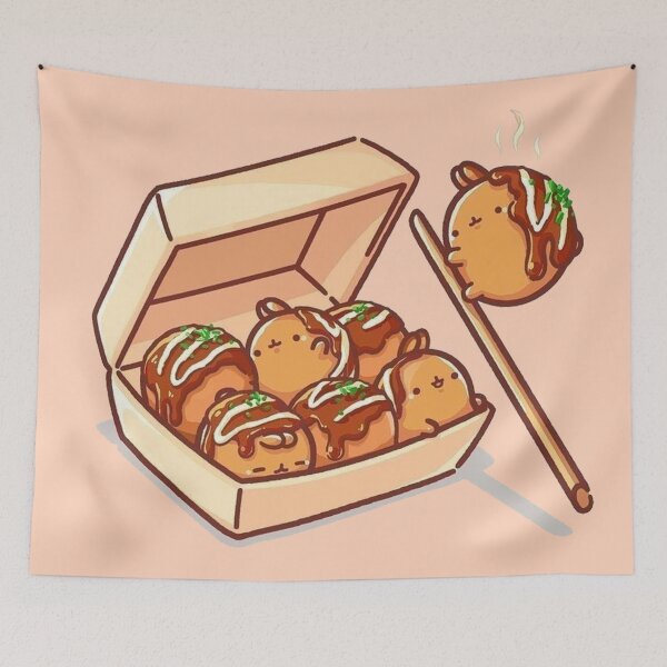 Item preview, Kawaii Chibi Bunny Takoyaki designed and sold by Nachosbuenos.