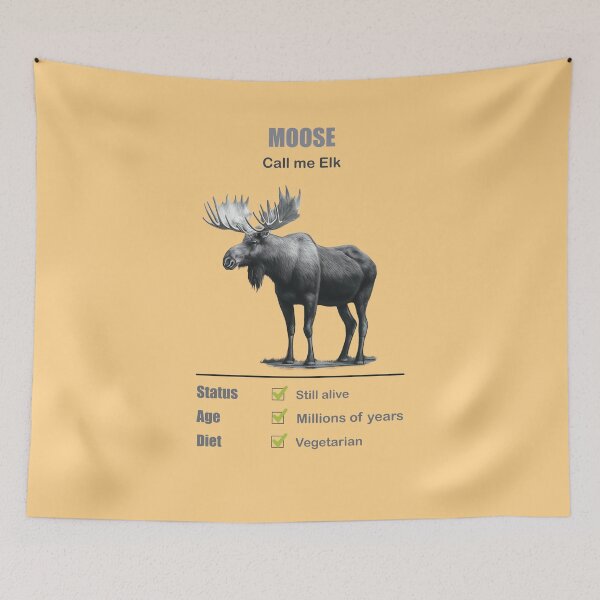 Item preview, Funny Moose Design for Your Everyday Style. designed and sold by Artopea Studio.