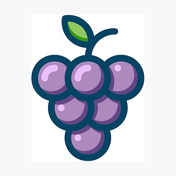 Item preview, Purple Grapes designed and sold by Reethes.
