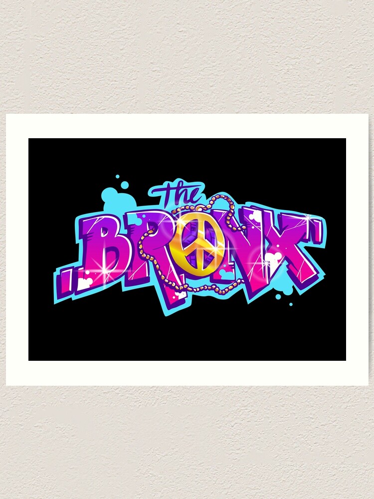 "Der Bronx New York Hip-Hop Rap Graffiti Coole T-Shirt Design