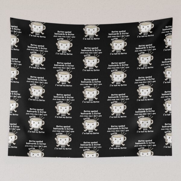 Item preview, Coffee Spelled Backwards Is Eeffoc designed and sold by AmberSiraj.
