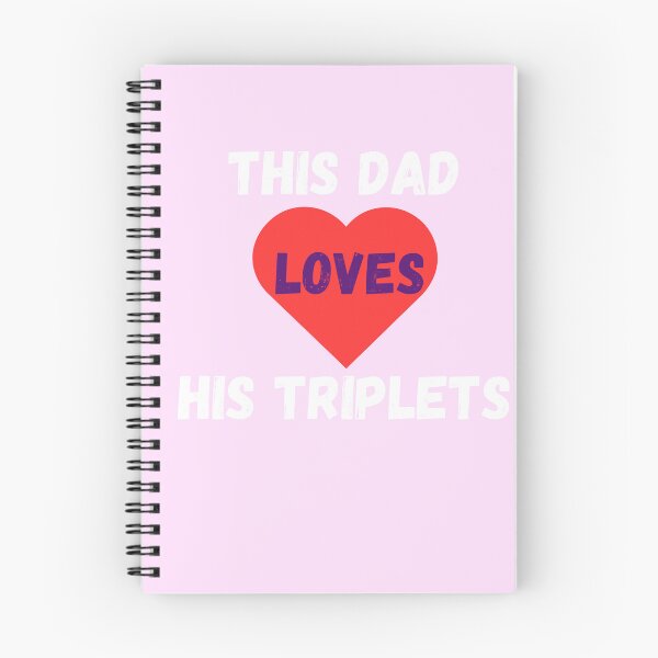 Item preview, This Dad Loves His Triplets designed and sold by Delnet ⭐⭐⭐⭐⭐.