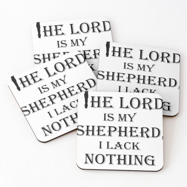 Item preview, The Lord Is My Shepherd I Lack Nothing Psalm 23-1 Men's T-Shirt designed and sold by larsonmack.