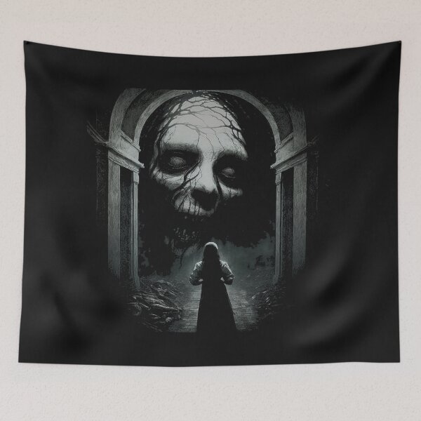 Item preview, Dark horror depressive art, black, doom, metal, dsbm designed and sold by SvarunPogani.