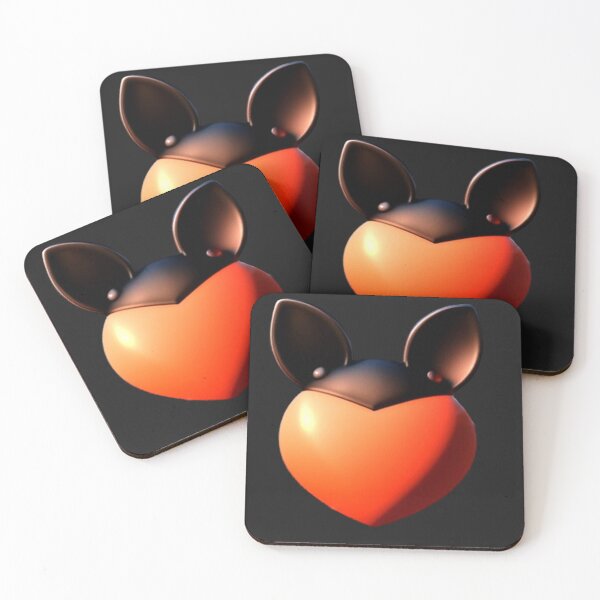 Artikelvorschau, Cute Futuristic Heart with ears entworfen und verkauft von Digiheart.