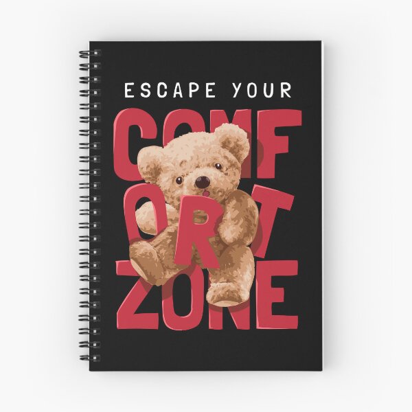 Item preview, Escape Your Comfort Zone - Cool Bear Merch designed and sold by Froyd Wess.