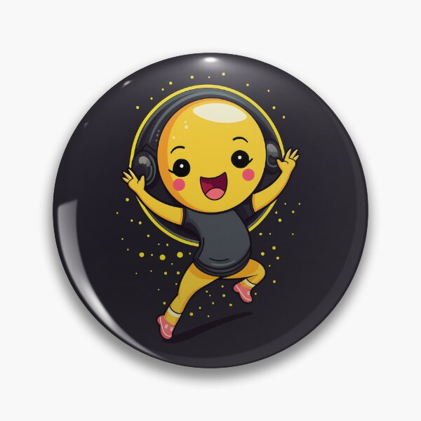 Artikelvorschau, tanzendes Emoji entworfen und verkauft von Quiki.