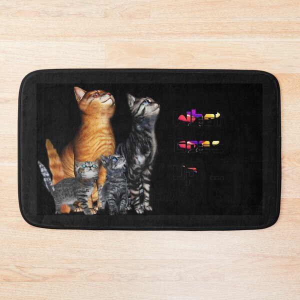 Item preview, Mom and Dad Cat Teaching Hunting Skills designed and sold by Patricia Brown.