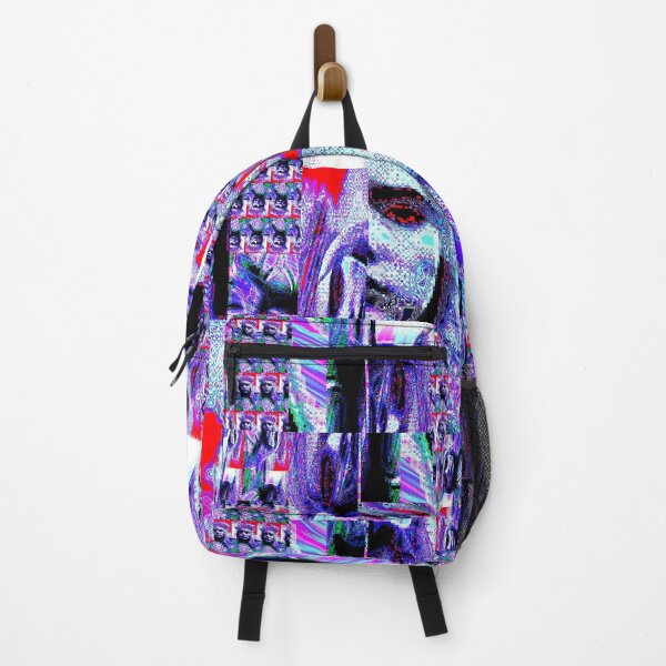 Item preview, Vaporwave woman in glitch pattern. Retrowave vintage pop. designed and sold by Sorhochar.