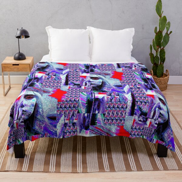 Item preview, Vaporwave woman in glitch pattern. Retrowave vintage pop. designed and sold by Sorhochar.