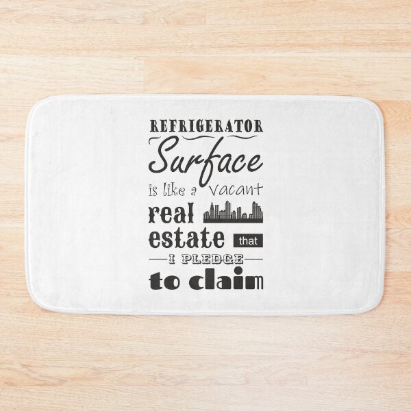Item preview, Refrigerator Surface is Like Vacant Real Estate  designed and sold by ShubhankarK.