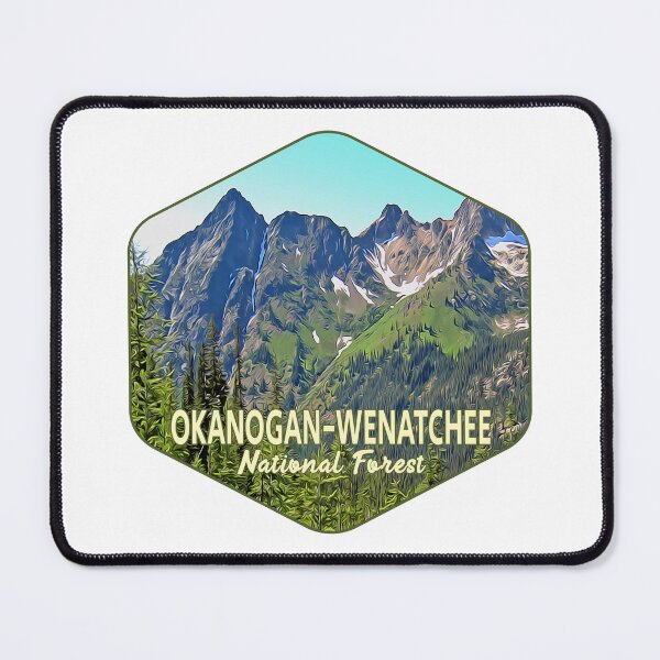 Item preview, Okanogan-wenatchee National Forest Souvenir designed and sold by Wild-Outside.