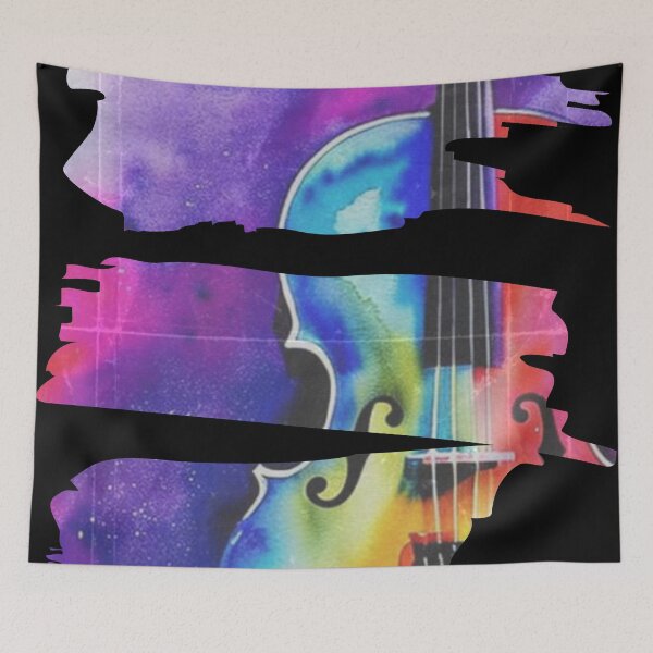Item preview, Watercolor Cello art  designed and sold by All-About-Life.