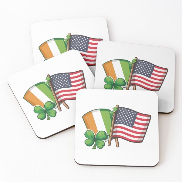 Item preview, Irish American Flags designed and sold by Stepultura.
