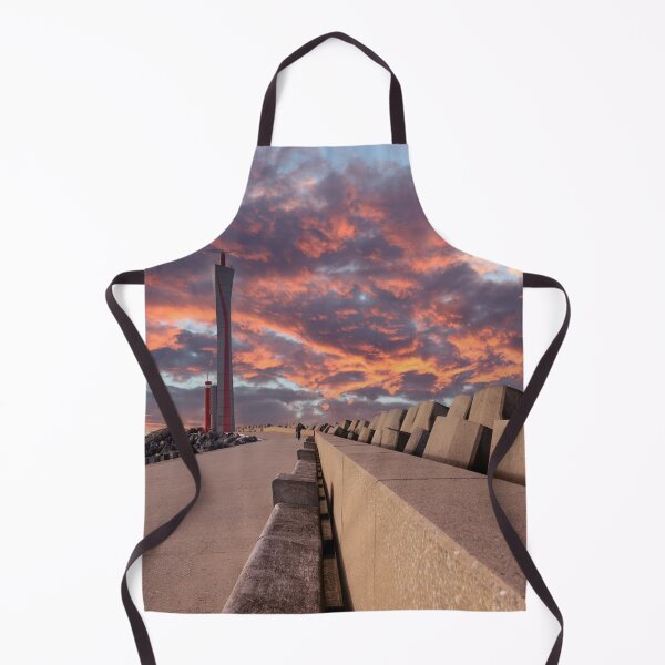Item preview, Sunset at the harbour, Ostend, Belgium designed and sold by Imladris01.