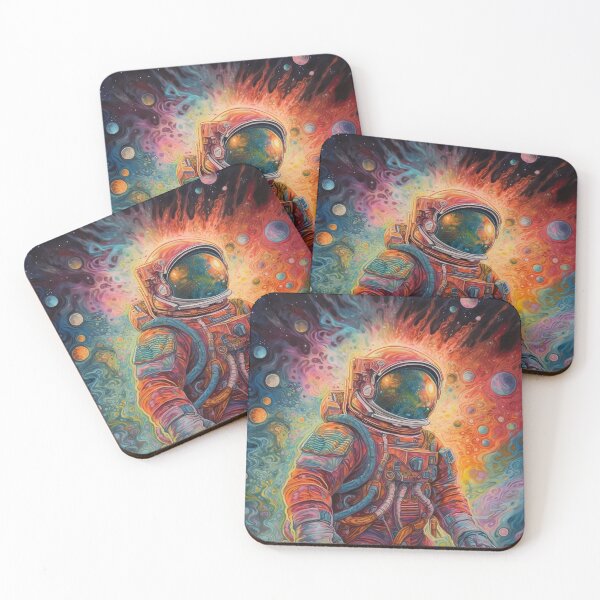 Item preview, Psychedelic Astronaut Floating in Space designed and sold by Botchet.