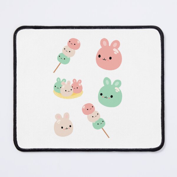Item preview, Cute Mochi Stickers, Kawaii Mochi, Gift for Mochi Lover, Japanese Sweets Lover Gift designed and sold by famington.