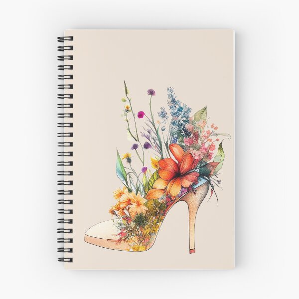 Item preview, Heeled Botanicals - wildflower stilettos designed and sold by EmeraldeaArt.