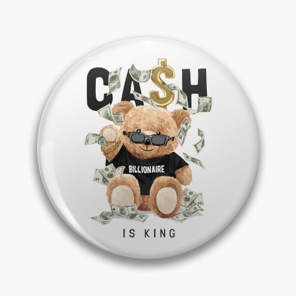 Item preview, Cash is King - Cool Bear Merch designed and sold by Froyd Wess.