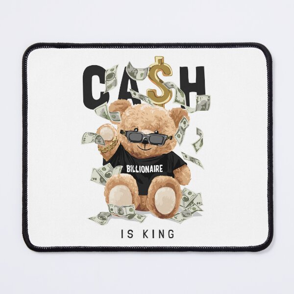 Item preview, Cash is King - Cool Bear Merch designed and sold by Froyd Wess.