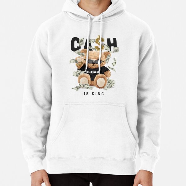 Cash is King - Cool Bear Merch Pullover Hoodie