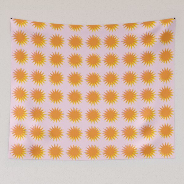 Item preview, Hoopla orange stars designed and sold by JuiceCreative.
