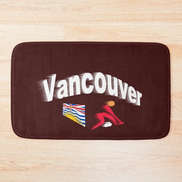 Item preview, Vancouver. Canada Curling abstract design  designed and sold by lobodelnoir.