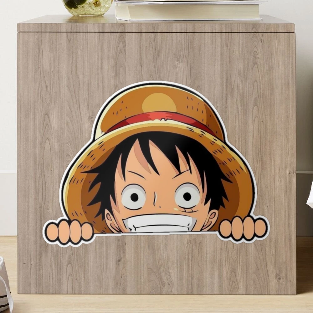 Sticker de CaporalMandale sur one piece pirate monkey d luffy chapeau  paille mini petit