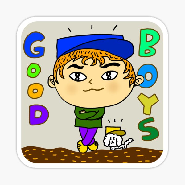 GOOD BOYS Sticker