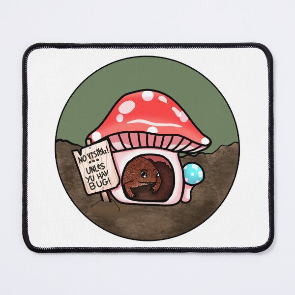 Item preview, Antisocial Toad In Mushroom Hut designed and sold by Creepy-Cutesie.